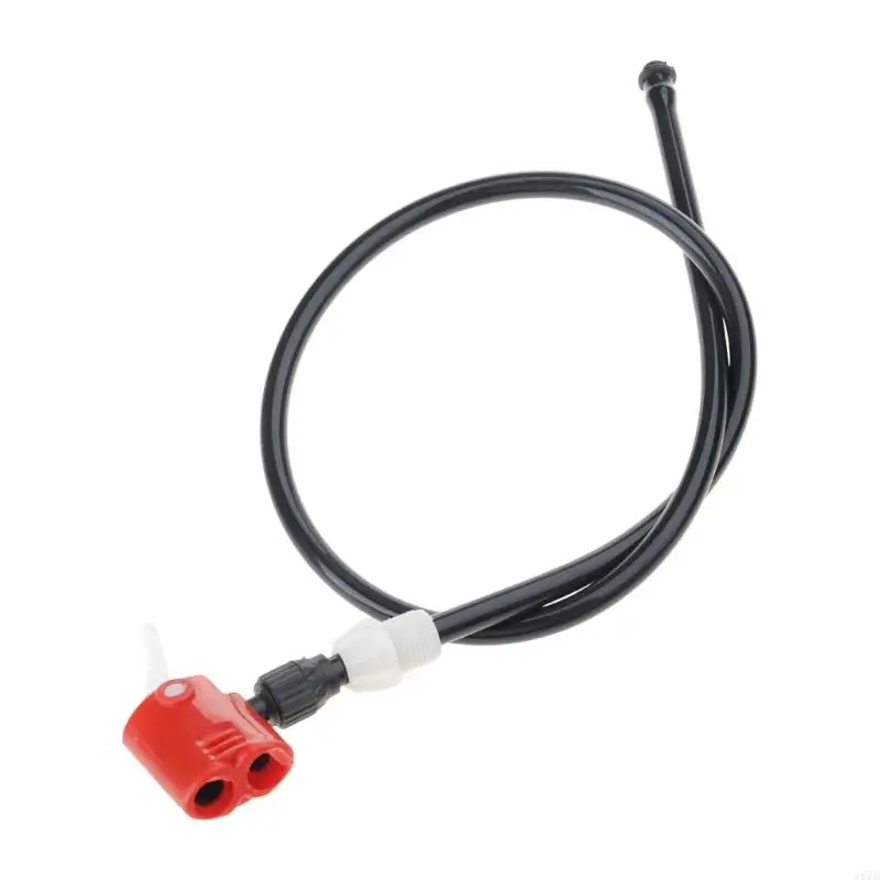 

Hose Nozzle Pumping Valves Bicycles Nozzle Hose Adapter with Double Valves 157D