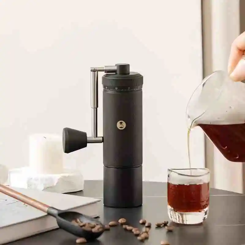 

hand-cranked coffee grinder