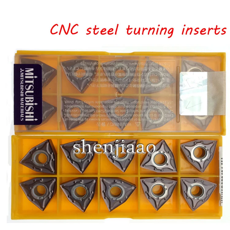 100pcs/lot External Turning Tool Hard Metal Tool CNC Tool Lathe Cutter Lathe WNMG080408-MA VP15TF