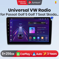 Junsun CarPlay Android Auto Universal Car Radio For Volkswagen VW Passat b6 b7 Golf 7 Skoda Fabia Polo GPS Multimedia 2 din