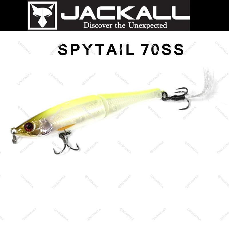 

JAPAN JACKALL SPY TAIL 70SS 70mm 4.3g MINNOW SHAD Fishing Stream Trout Bait Floating Lure Salt Water Flight Distance