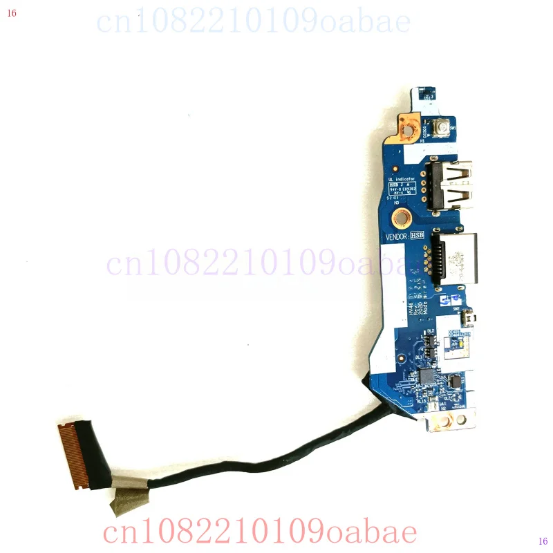 Parts For lenovo ideapad 3-14itl6 3-15itl6 3-17 itl6 usb board HV460 NS-D474 power button board
