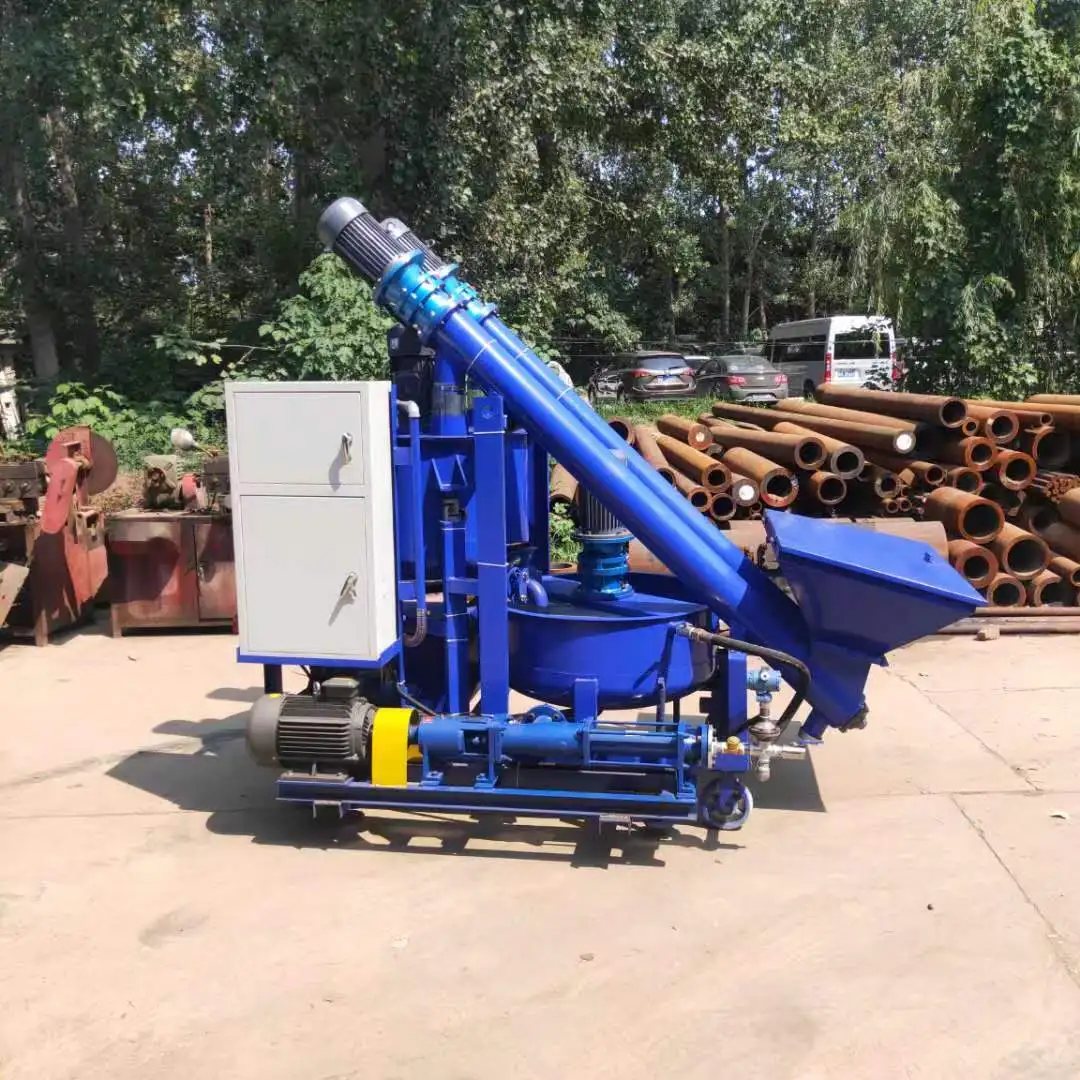 Mobile intelligent CNC automatic CNC intelligent grouting system pumping grouting storage cart for bridge construction