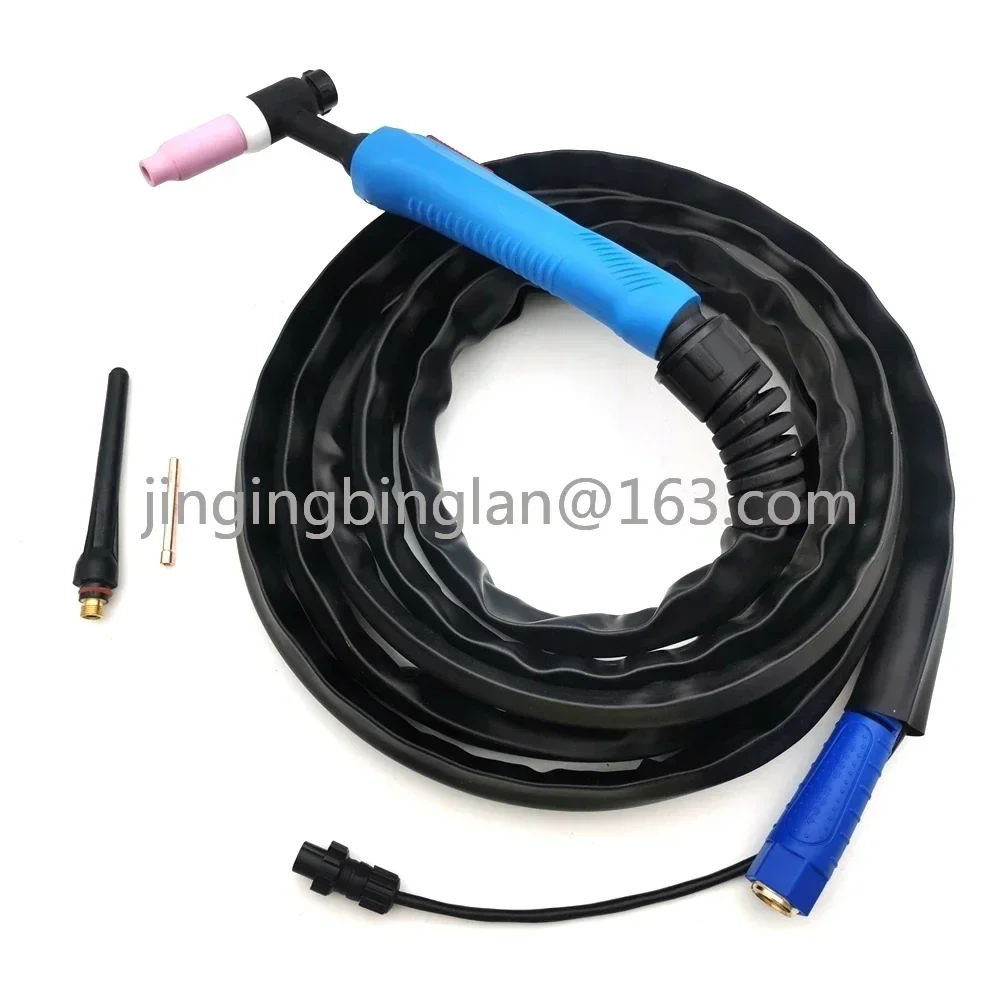 Professional WP17 TIG Torch Tungsten Arc Welding Torch WP17 4M 13ft Air Cooled WP-17 TIG Welding Torch