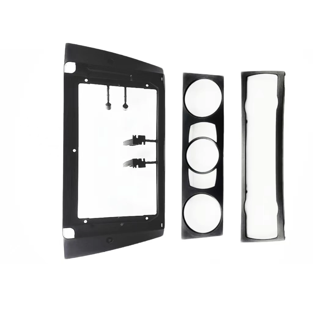 Frame Radio DVD Stereo CD Mobil 1/2Din untuk BMW E90 Layar Mobil 9 INCI, Panel Dekoder Canbus, Kit Panel Pemasangan