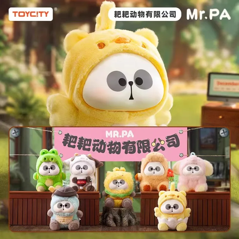 Mr.Pa Blind Box Animal Limited Company Series Anime Peripheral Cartoon Doll Panda Toy Children Birthday Kawaii Surprise Gift