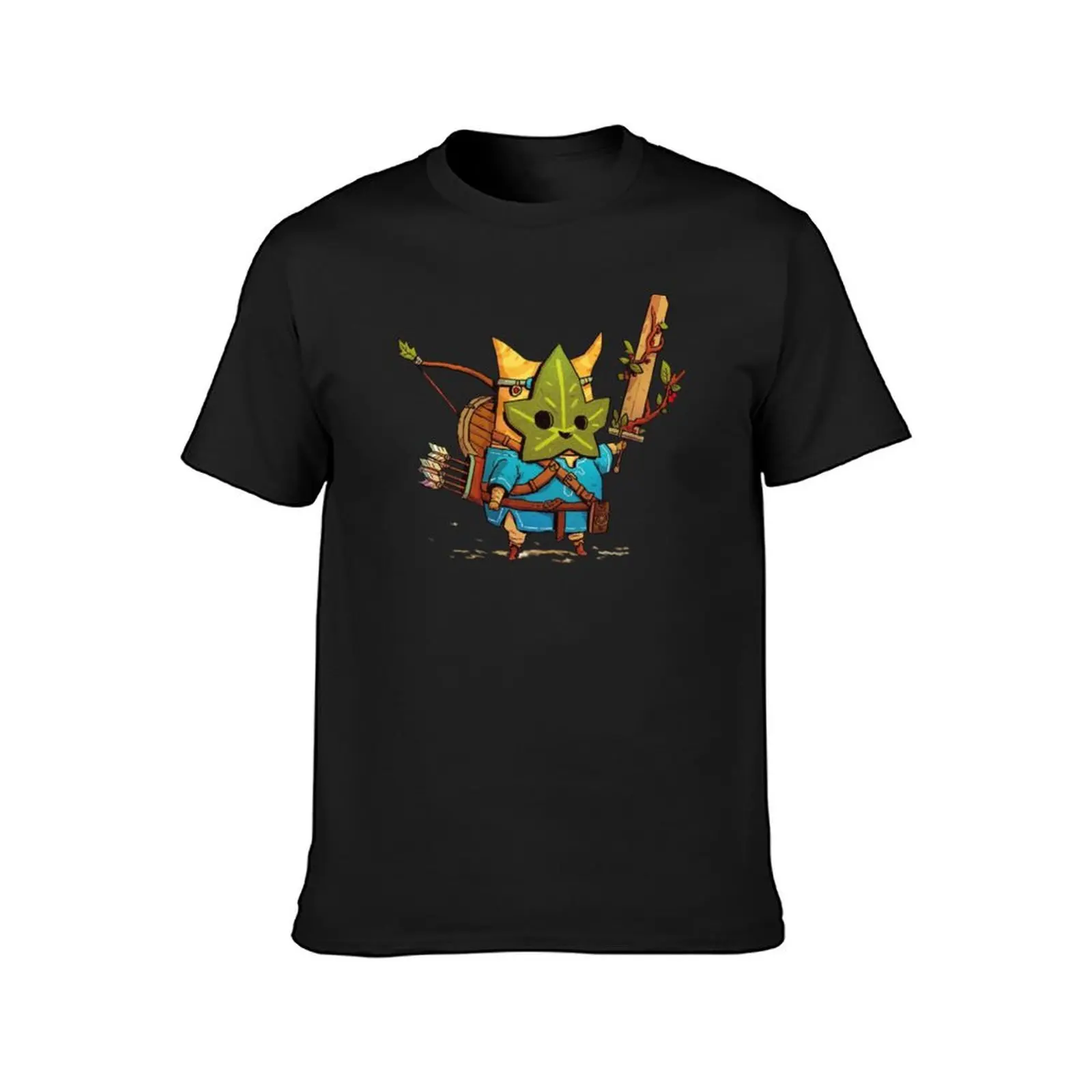 Korok T-Shirt anime clothes shirts graphic tees summer clothes heavyweights black t-shirts for men