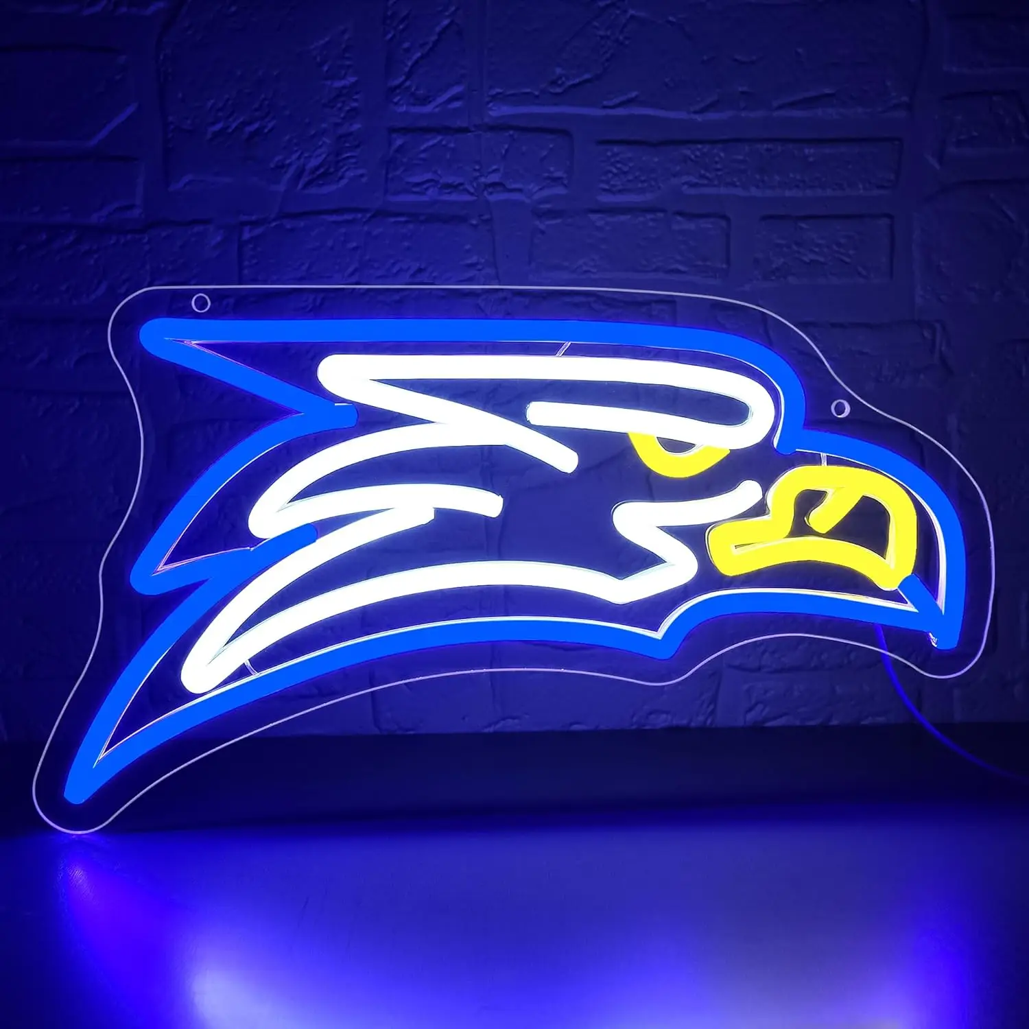 

University Football Team Logo Neon Sign Art Wall Light for Bar Game Room Birthday Party Festival Bedroom Decoration Gift