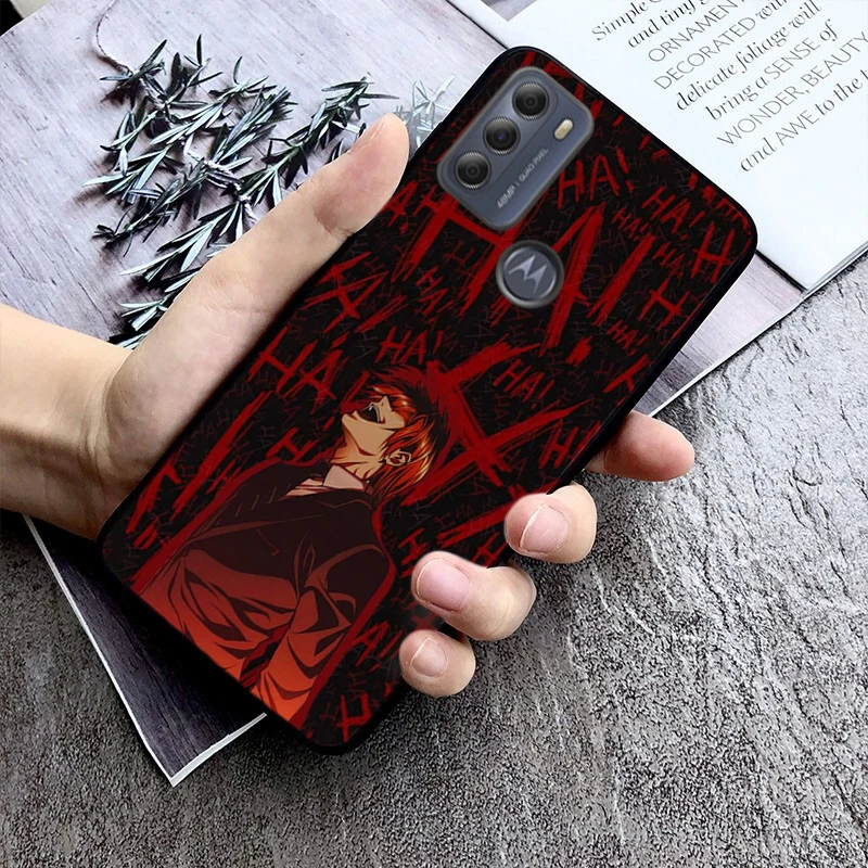 Death Note Anime Phone Case For Motorola Edge 50 40 Pro 50 40 30 Ultra Neo Fusion Moto G Play G Stylus G Power G 5G