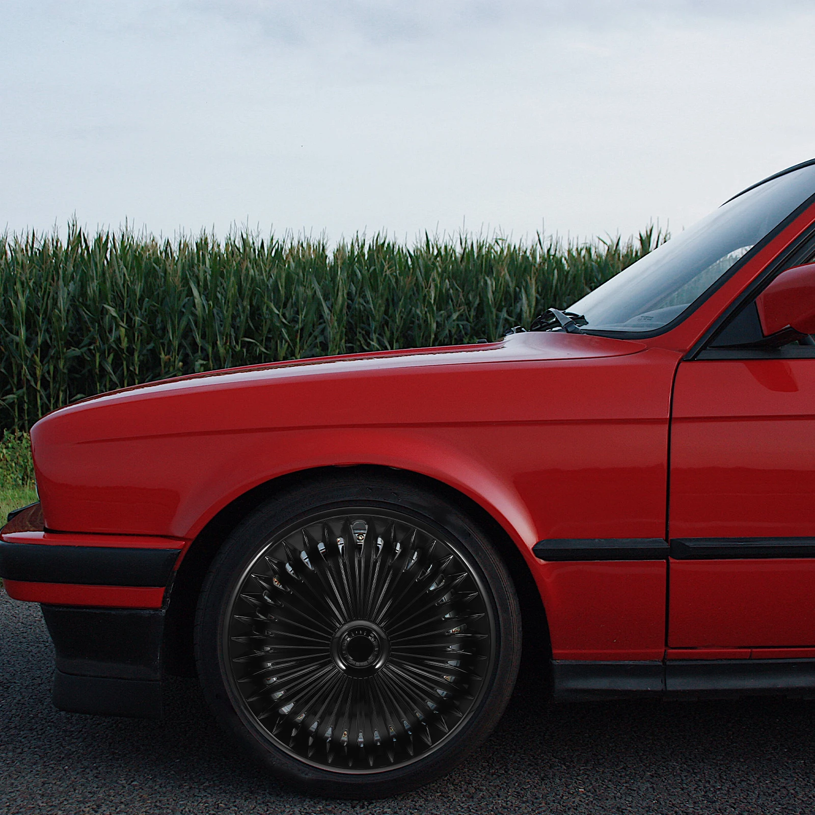 

1pcs Universal Cap Decorative Wheel Hub Covers PP Car Hubcaps Sturdy Replacement Auto Vehicle Wheel Hub Caps Easy Installation