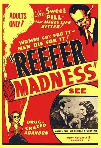 

REEFER MADNESS POSTER Marijuana RARE HOT VINTAGE 24x36 PRINT IMAGE PHOTO