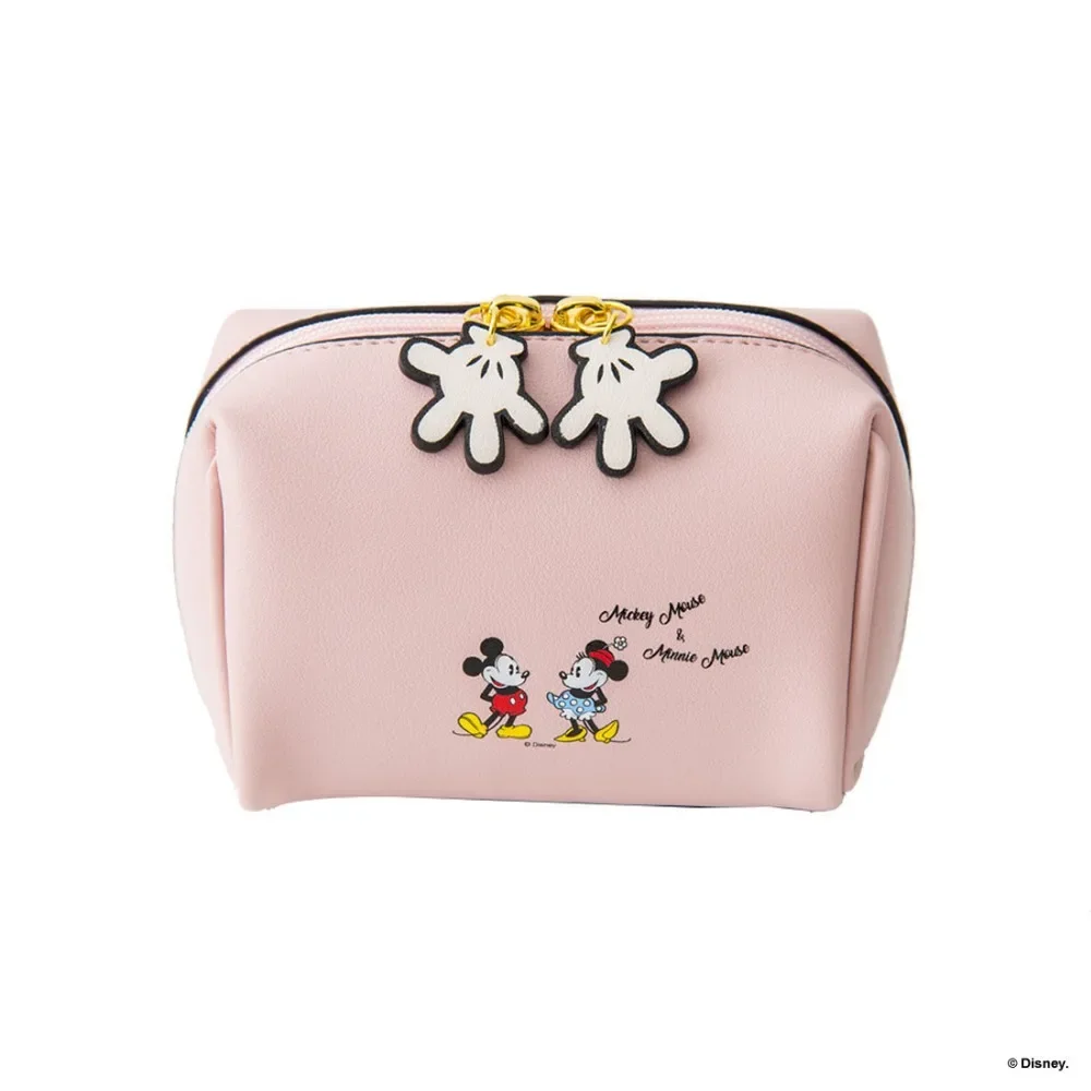 Disney Mickey Printing MakeupBags With Multicolor Pattern Cute Cosmetics Pouchs  Travel Ladies Pouch Women Cosmetic Bag