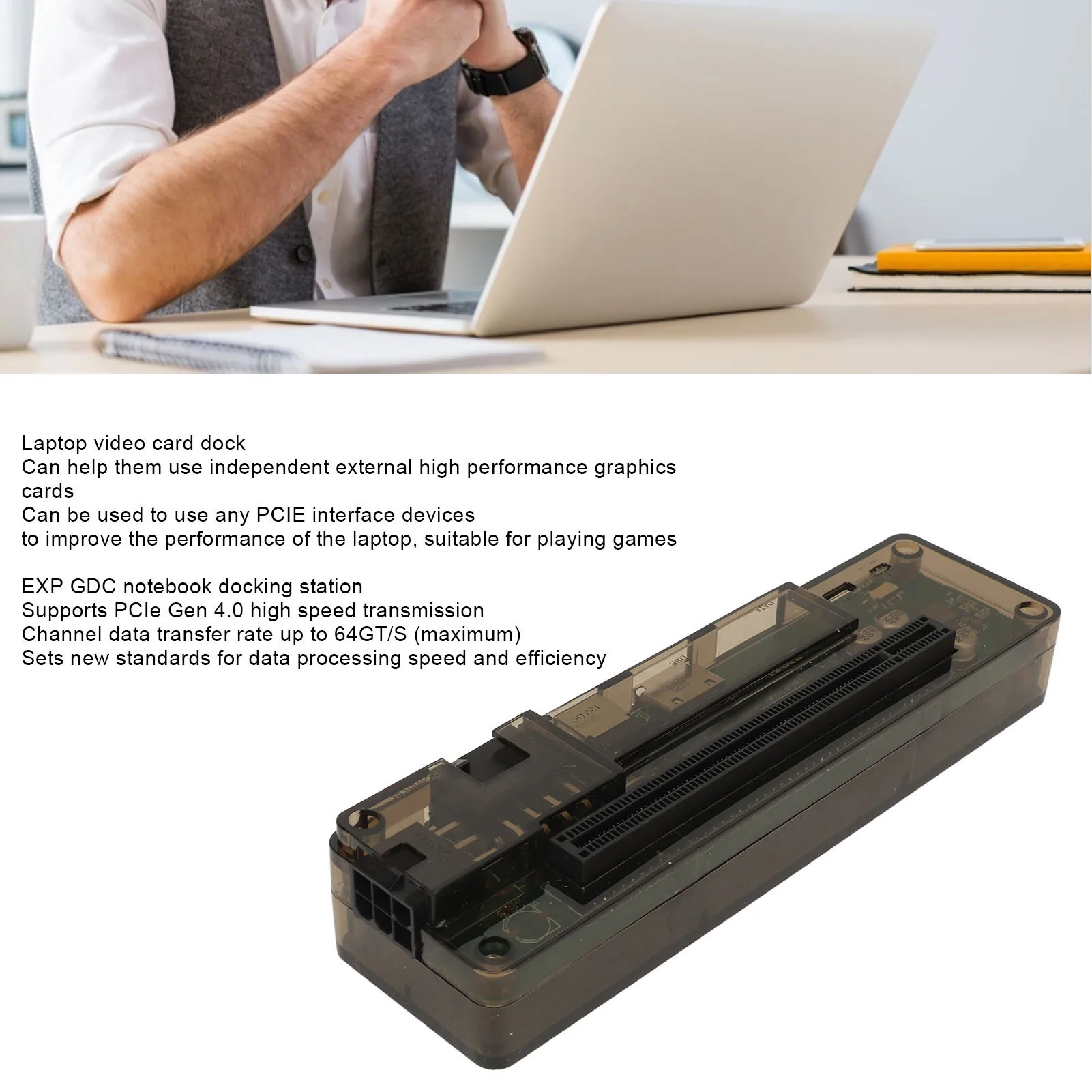 

EXP GDC Notebook Docking Station Laptop External Independent Video Card Dock M.2 M Key To OCuLink Enhance Performance for PCIE