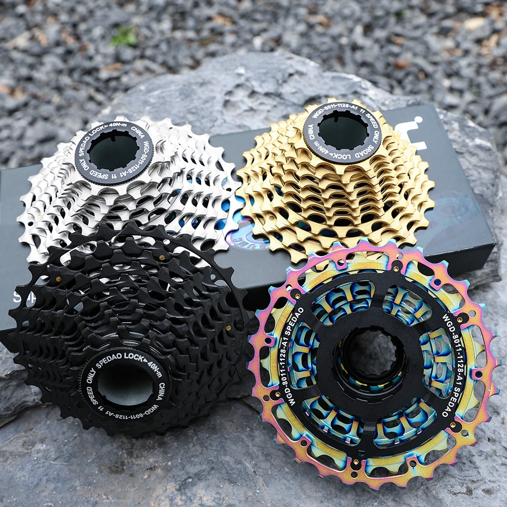 SPEDAO Road Cassette Ultralight 11 Speed 11-25/28/32/34T CNC Bike Freewheel K7 11V HG Sprocket For R9100 Road Bicycle Flywheels