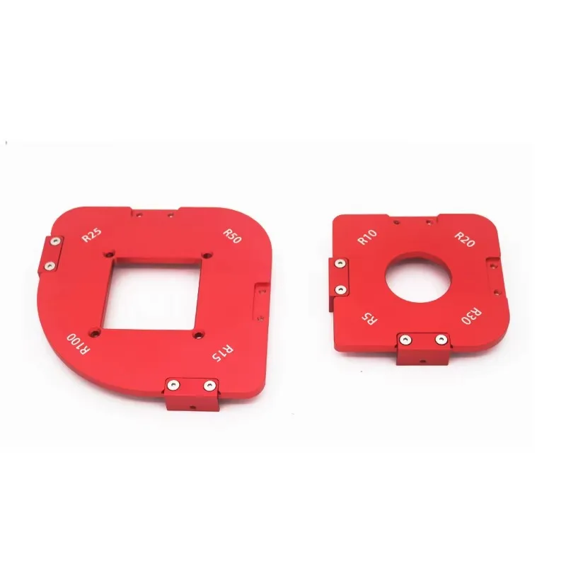 

Wood Panel Radius Quick-Jig Router Table Bits Jig Round Corner Templates Kit with Woodworking Trimming Knife Tools Tool Sets