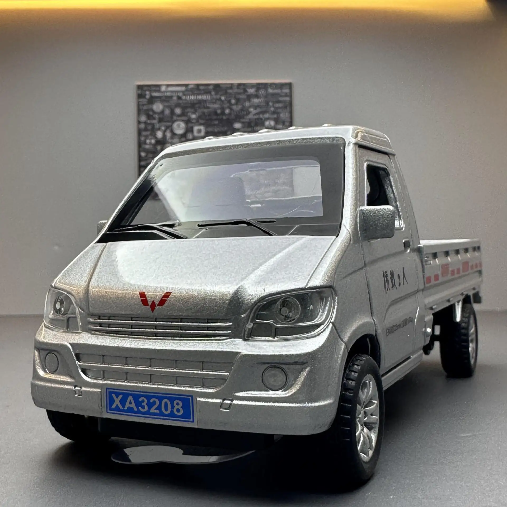 ولينغ فان دييكاست نموذج معدني للأطفال ، لعبة مصغرة ، صوت وإضاءة ، سيارة معدنية ، زخارف للأطفال ، هدية عيد ميلاد ، توي #3