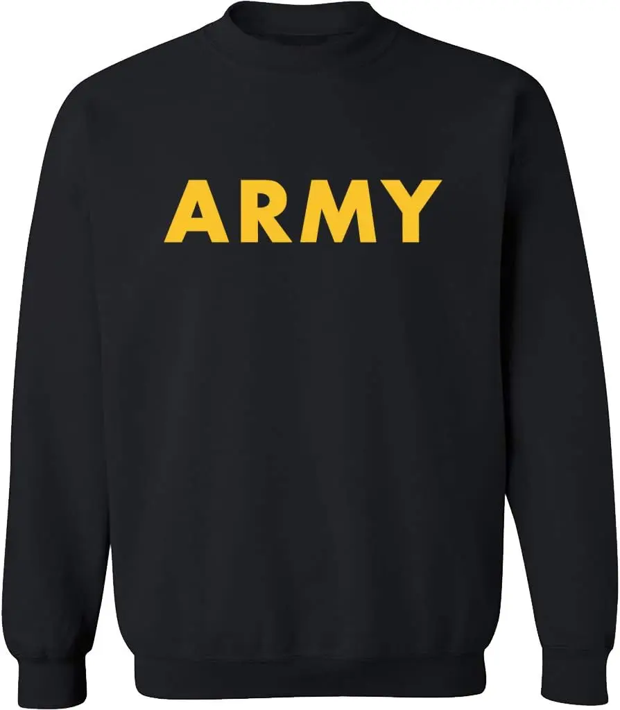 Military Gold Army Logo Sweatshirts and Hoodies