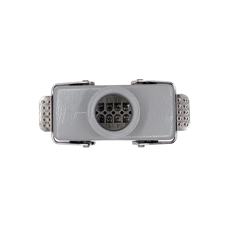 Heavy Duty Connectors HDC-HE-016-1/2/3/4 F/M 16pin 16A Screw connection 500V Industrial rectangular Connector plug