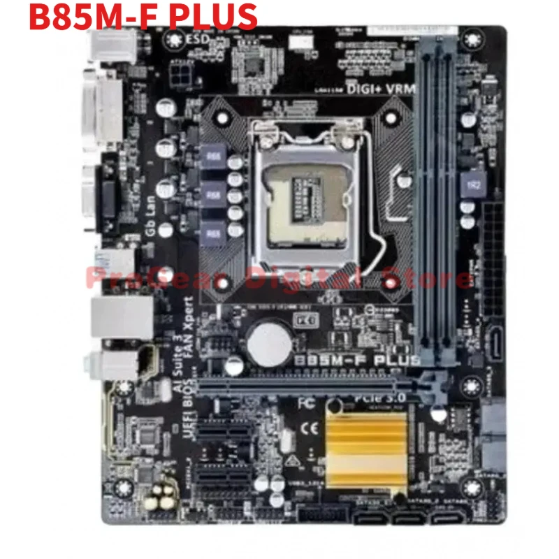

Used for ASUS B85M-F PLUS LGA 1150 DDR3 mATX Motherboard for Intel 4th Gen Core i7 i5 i3 Pentium Celeron Processors