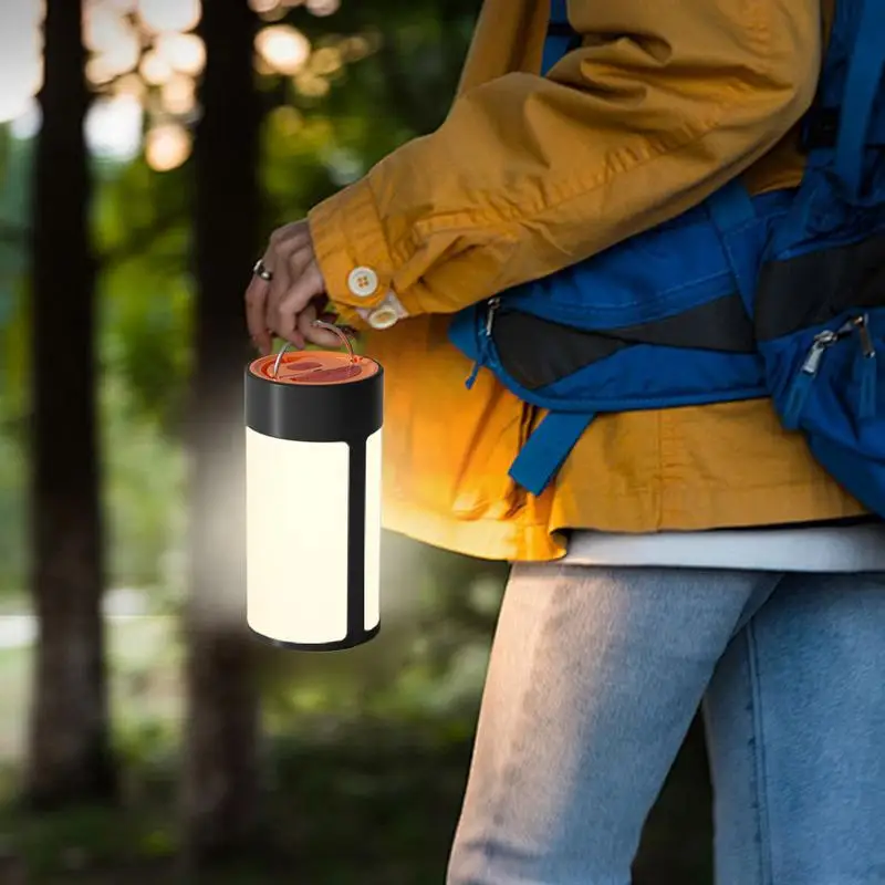 

Lanterns For Camping Solar Powered Camping Light Rechargeable Flashlight IPX5 Waterproof Power Outage Lighting For RV Home