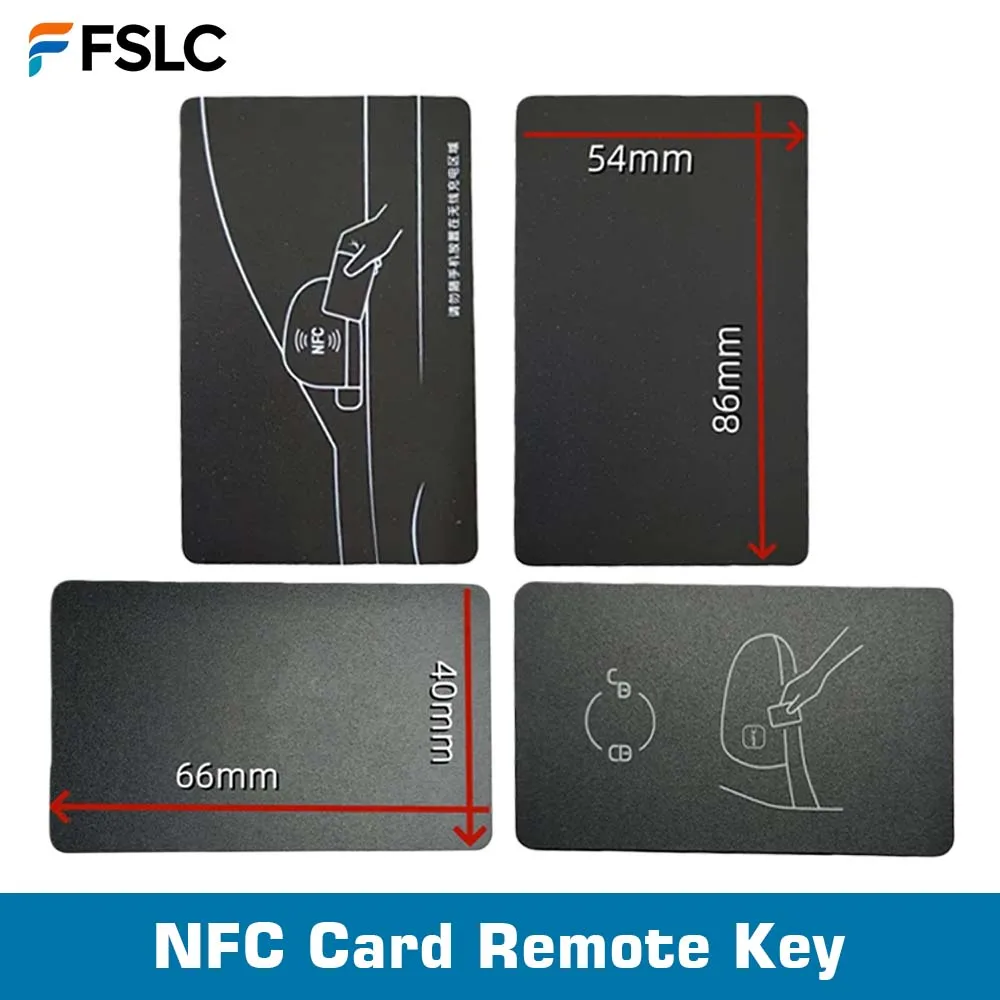 NFC Card Remote Key For BYD Seal Dolphin Tang DM Han EV Song PRO Qin PLUS DMI 2020 2021 2022 Automotive Intelligence Accessories