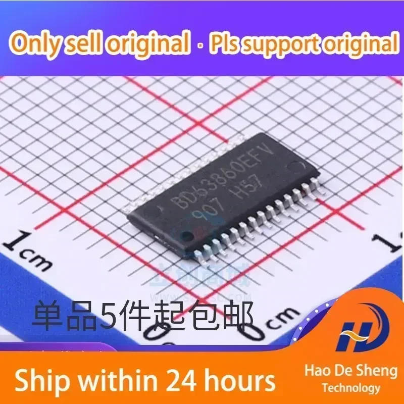 

10 шт./лот BD63860EFV-E2 Микросхема драйвера двигателя HTSSOP28 BD63860EFV Новая оригинальная в наличии