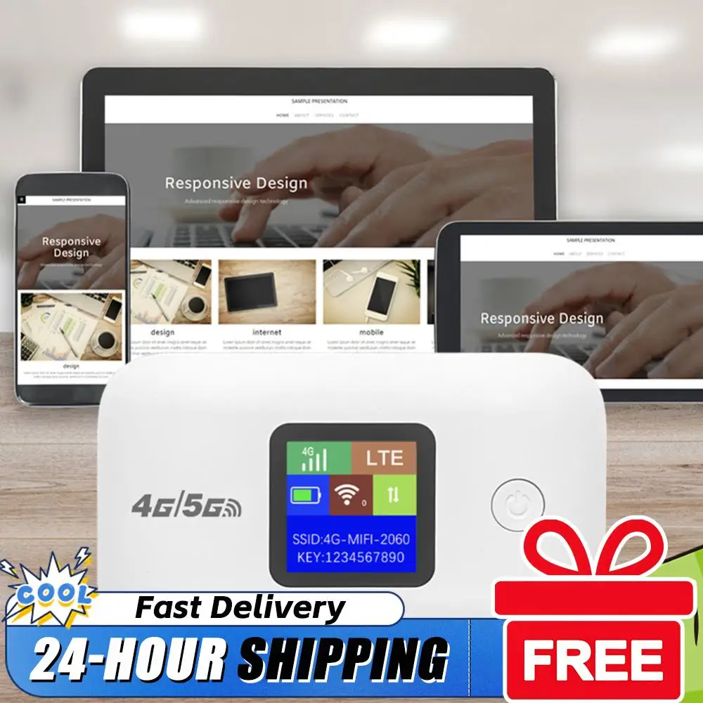 

4G LTE Wi-Fi роутер 150 Мбит/с, миниатюрный уличный Wi-Fi хотспот, портативный беспроводной роутер с аккумулятором 3000 мАч и слотом для SIM-карты, карманный 4G Wi-Fi роутер
