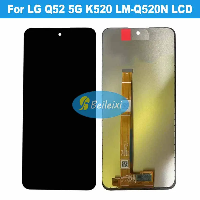 LG Q 시리즈 Q52 Q520N K520 LM-Q520N LCD 디스플레이 터치 스크린 디지타이저 어셈블리, LG Q52 LCD용