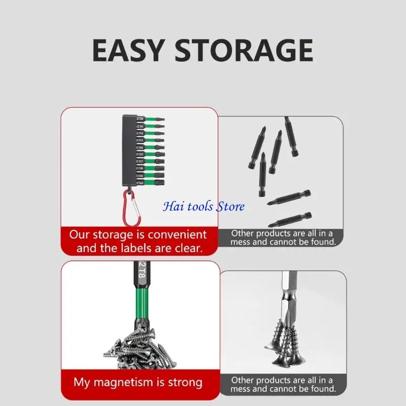 X37E Black Oxide Coated Screwdriver Bit For Enhancing Durability And Corrosion Resistance