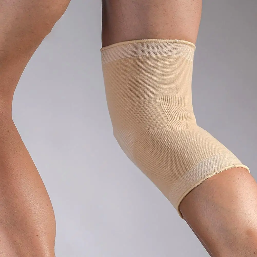 1Pc Practical Knee Stabilizer Skin-friendly Sweat Absorption Knee Support Braces Elastic Stretch Knee Compression Sleeve