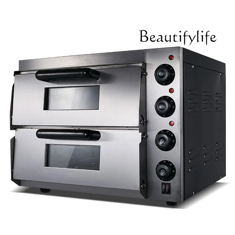 

Oven Commercial Double-Layer Baking Electric Oven Cake Bread Two-Layer Large Oven Pizza