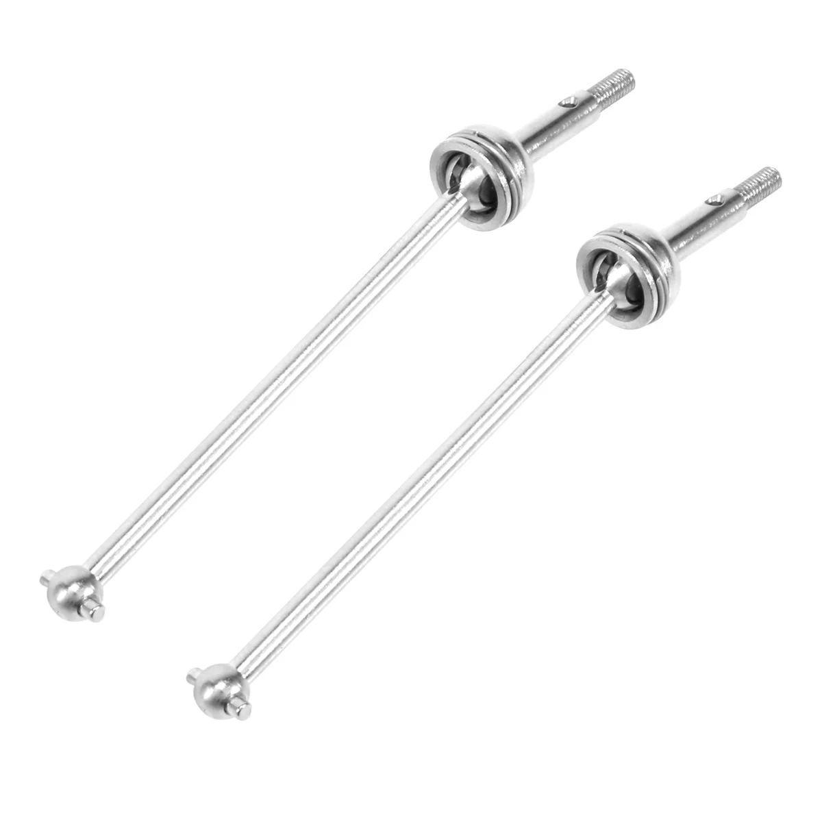 2Pcs 45 Hardened Steel CVD Drive Shaft for Wltoys 144001 124019 LC Racing 1/14 RC Drift Car Upgrade Parts,B