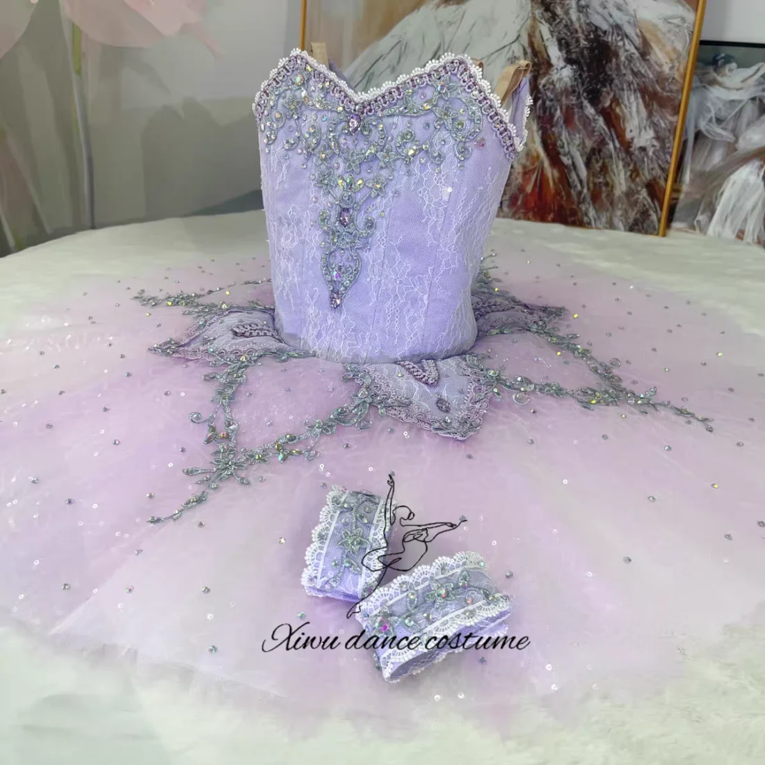 Ballet Princess Lavender Performance Costume