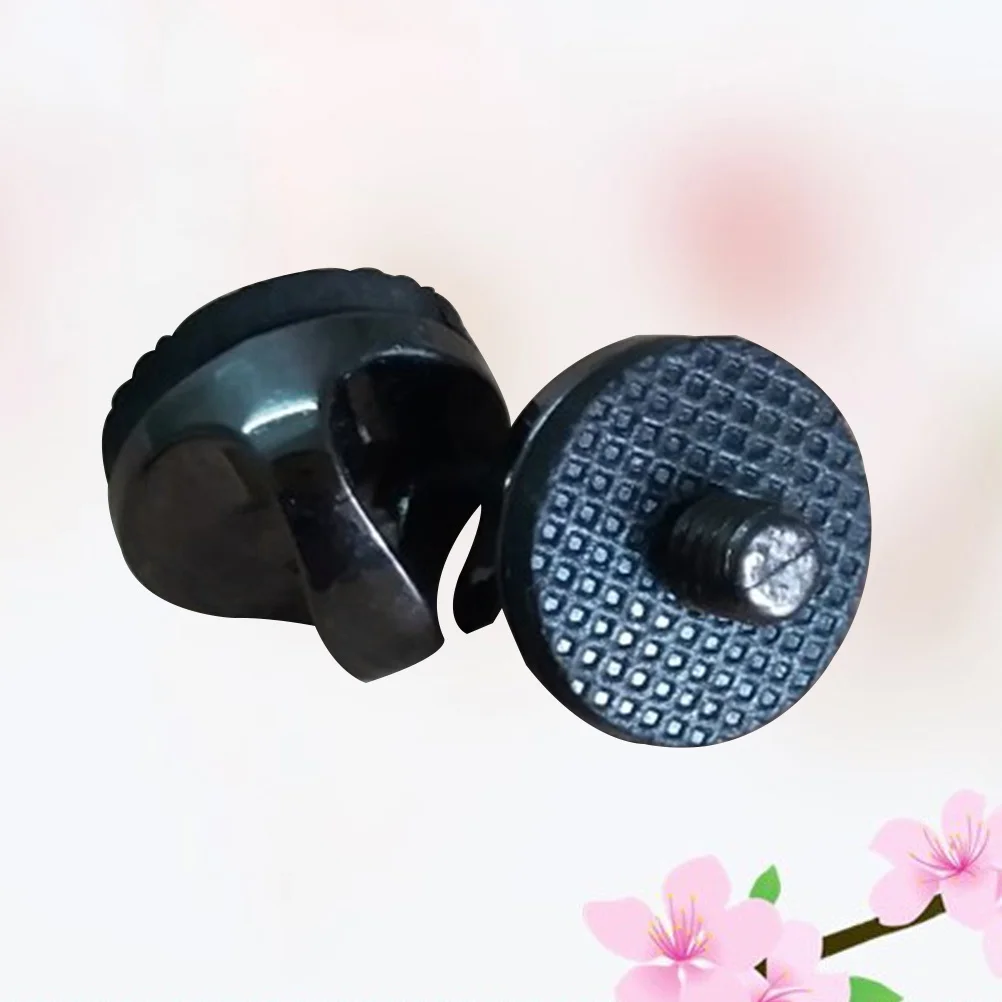 

2pcs 1/4" Camera Strap For Dslr Quick Release Neck Strap Mount Zinc Alloy Safety Screw Rubber Pad Quick Install Screw For