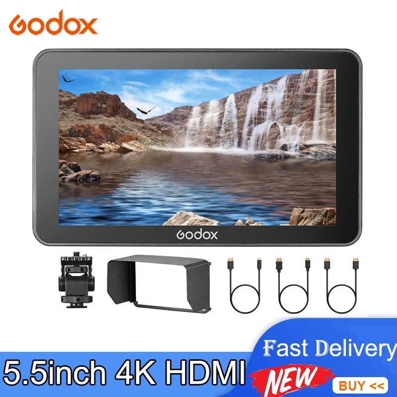 Godox GM6S 4K HDMI-compatible 5.5