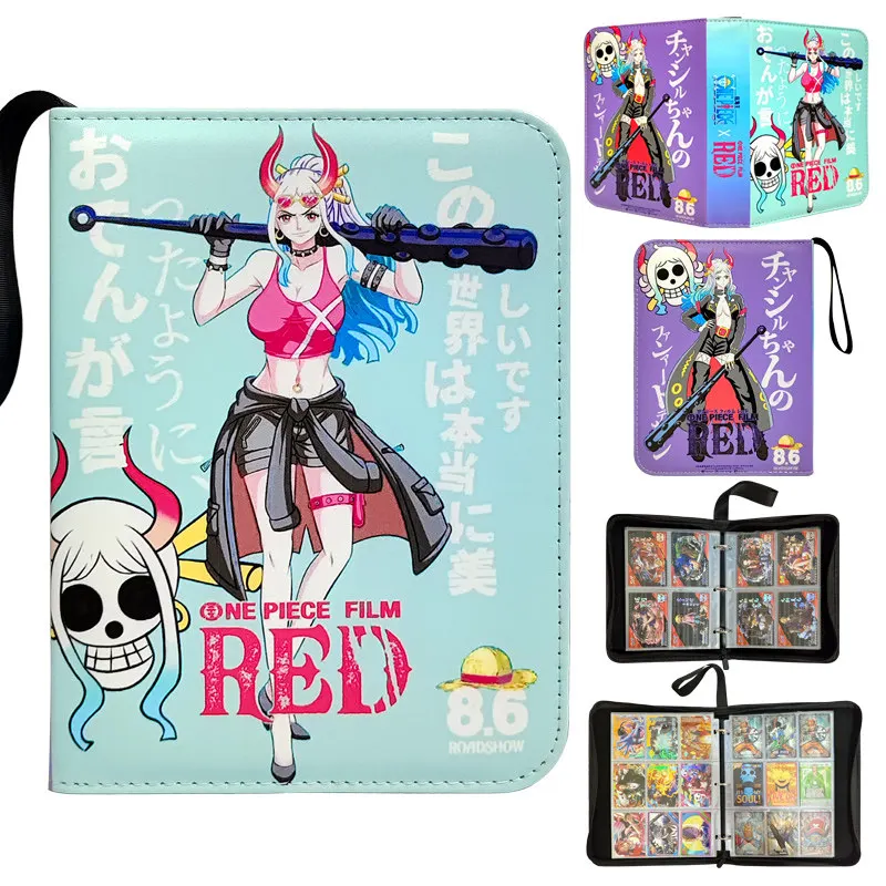 One Piece 900Pcs OPCG Cards Album Book Luffy Nami Zoro Anime Map Letter Holder Binder Action HD Protector Notebook Folder Gifts view 4