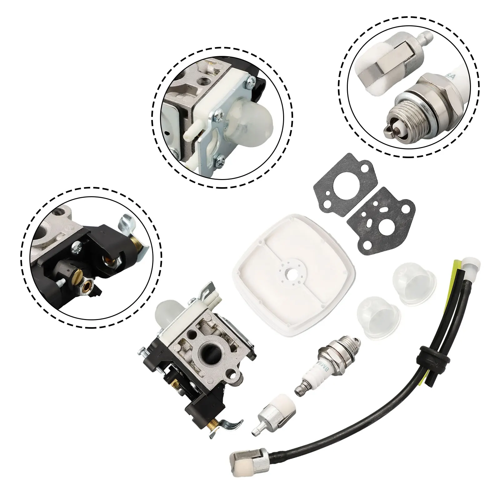 Replace Your Old or Damaged Carburetor with Premium Fuel Line Kit for Echo PB250 PB250LN PB250 E 50 Leaf Blower