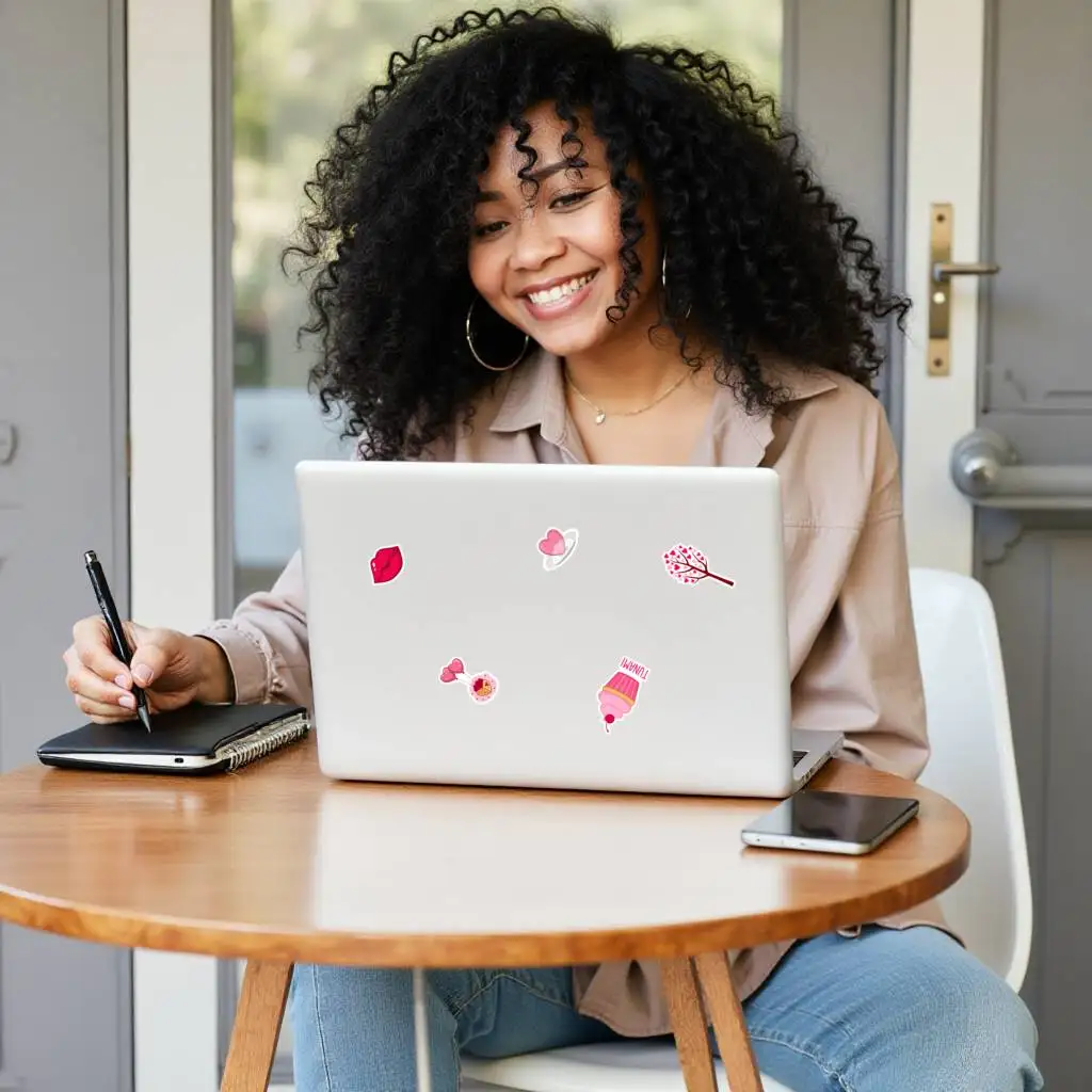 35 قطعة-50 قطعة ملصقات كرتونية رومانسية حلوة ملصقات حلوة للجيتار DIY لوح التزلج المحمول الأمتعة DIY بها بنفسك #3