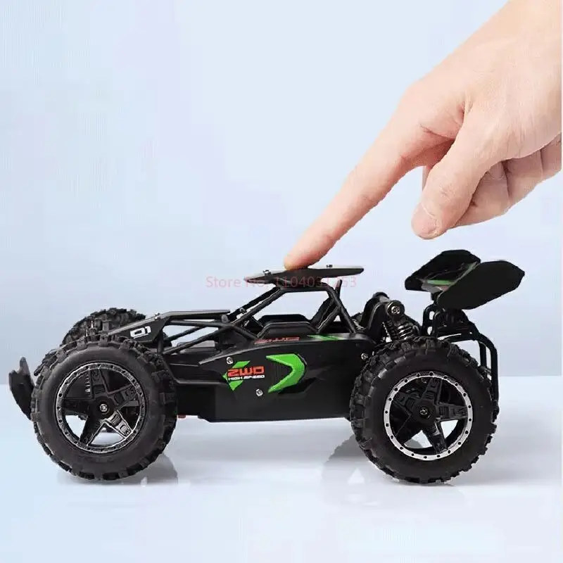 Voiture télécommandée tout-terrain télécommandée pour enfants, haute vitesse, camions Bumosquito, jouets pour garçons, cadeau pour enfants, dérive RC, 15 km/h, 1:18