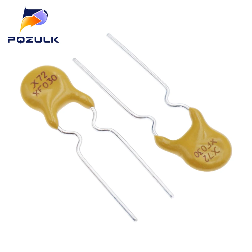 Fusível de auto-recuperação 20PCS RXEF030 72V 0,3A 300MA PPTC