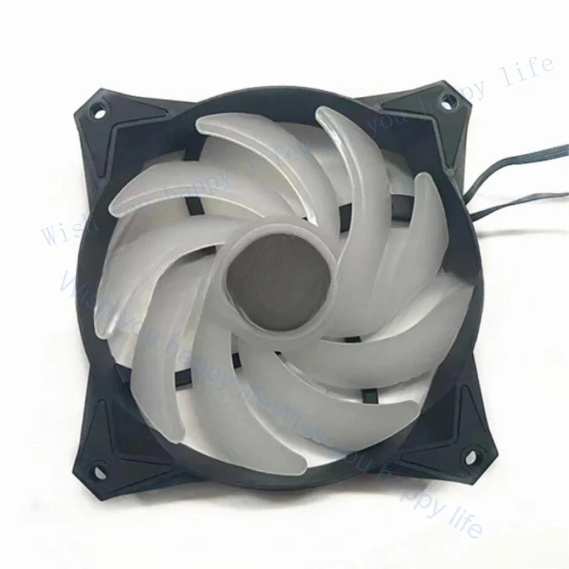 

T RGB APA1225M12 fan PWM range of 1500-2500 RPM FOR MSI MAG CORELIQUID 240R 360R whispering noise Frost integrated CPU Water fan