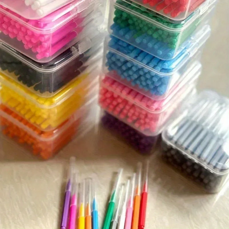 I-Type 160Pcs Push Pull Interdental Brush 0.6-1.5Mm Cleaning Between Teeth Oral Care Orthodontic I Shape Tooth Floss