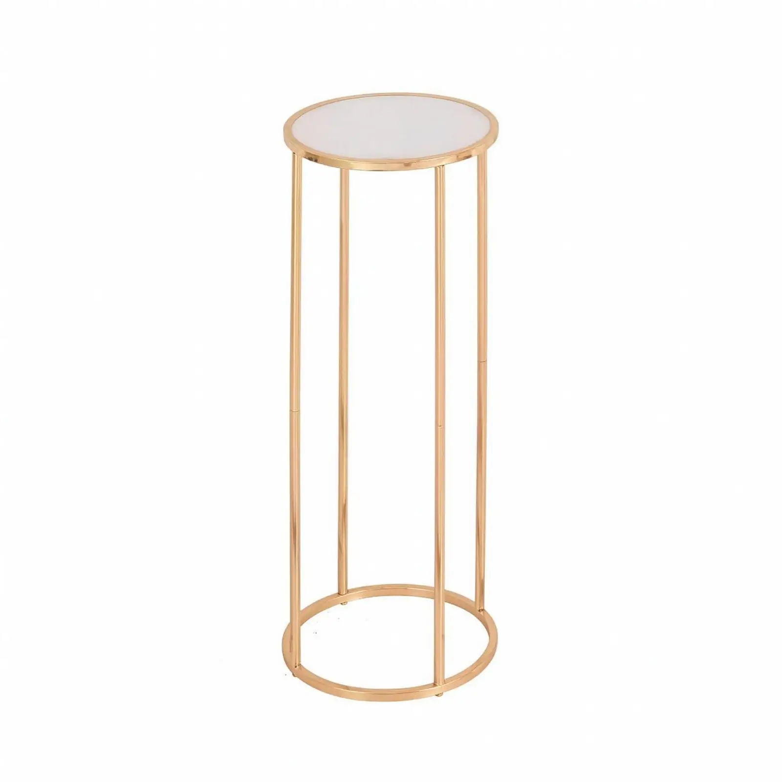 Gold Wedding Arch Stand Iron Art Decorative Display Rack for Floral Centerpiece Candles Ornaments Hotel Party