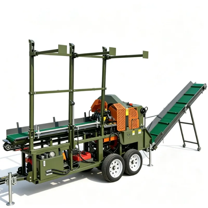 FOB Heavy Duty Log Splitter 4 Way Wedge Hydraulic Wood Cutter Portable Timber Splitting Tools For Farm Yard Projects Customize