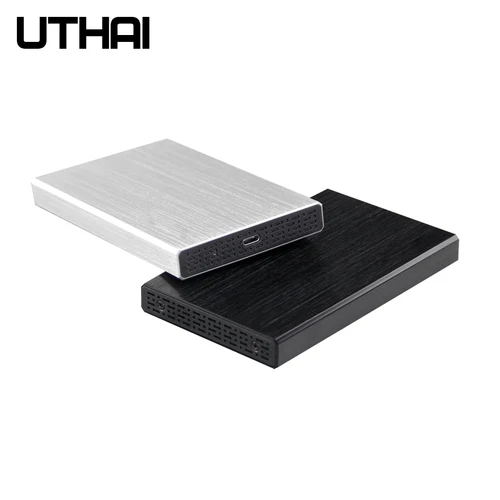 Imagen 2 del producto Caja de HDD externa tipo C 3,1 a SATA3 SSD Box USB3.1 compatible con adaptador SATA a USB 3,0 de 6TB y 2,5 pulgadas para dispositivos USB C