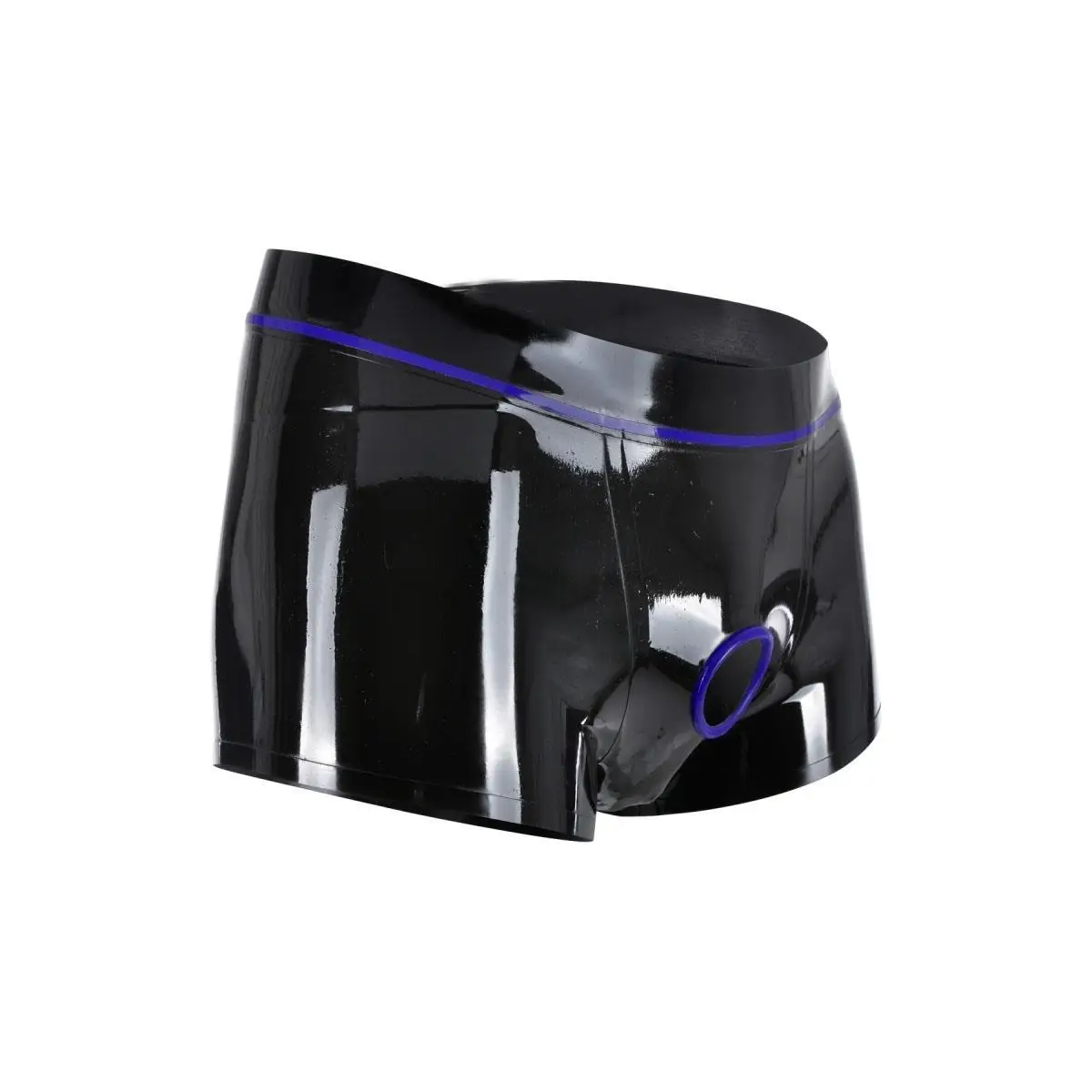 

Latex Clothing Men's Latex Underwear Hose Circle Latex Boxer Briefs