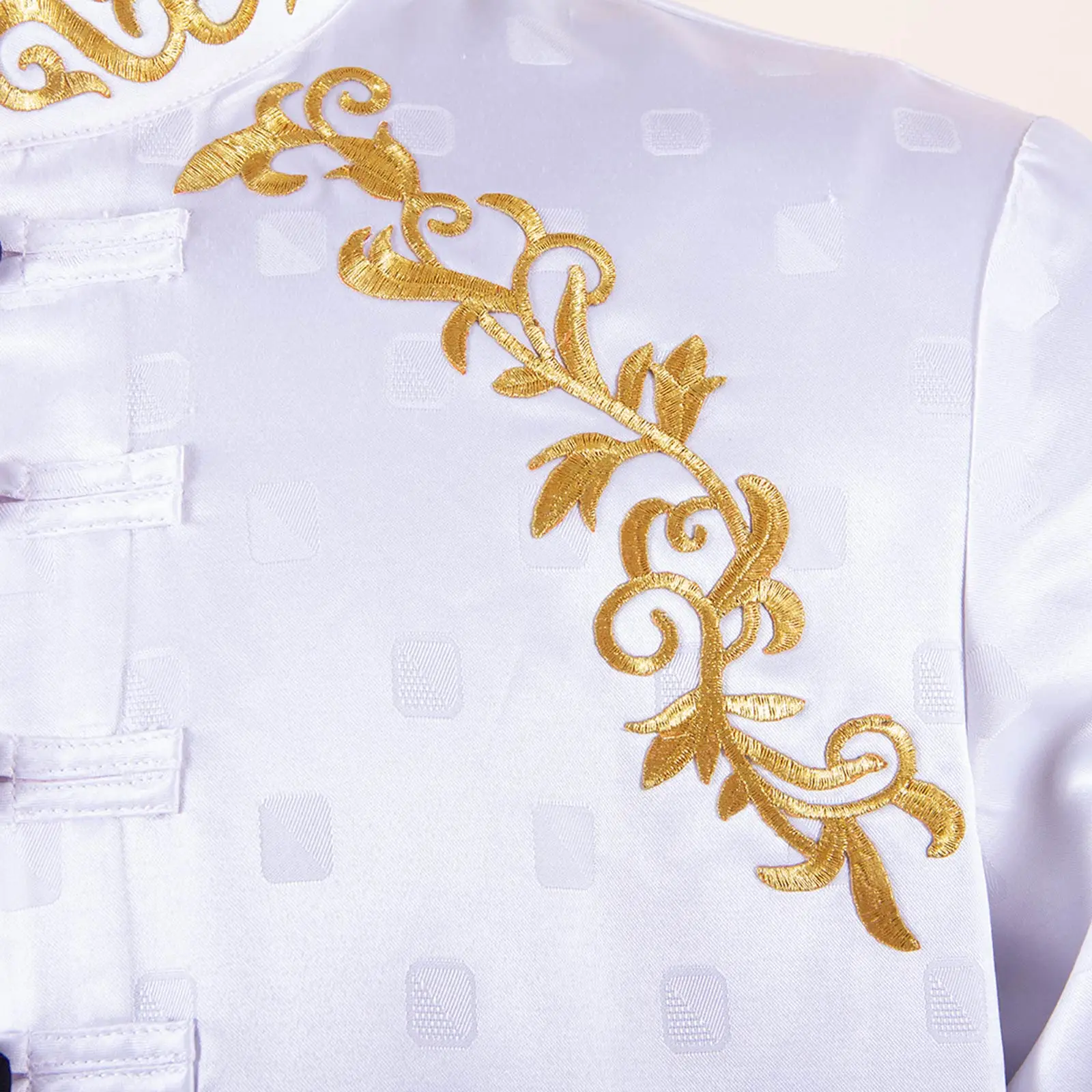 APTX Robe for Men Muslim Fashion Jubba Thobe Single Breasted Loose Embroidery Outfits Casual Wedding Church Wear T2014007