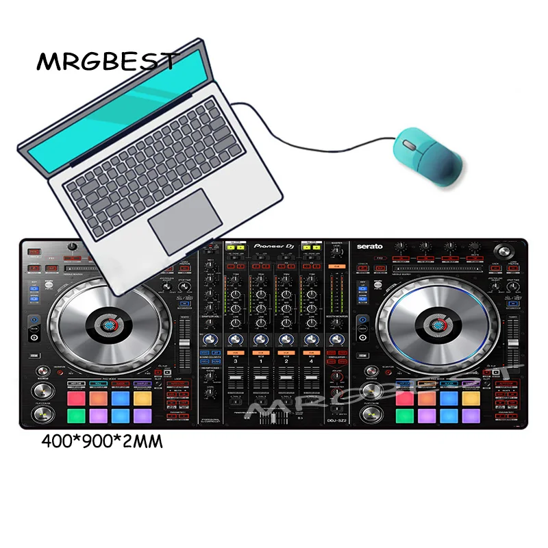 Pioneer Dj Controller Room Mats Pc Gamer Complete Gaming Laptop Play Mat Notebook Table Game Mouse Pad Gamer Keyboard Mause Ped