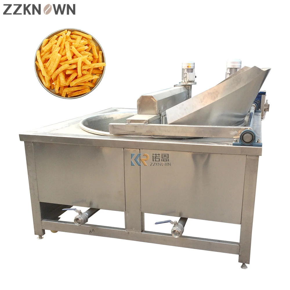 Electric and Gas Heating Type Deep Fryer for Meat Chicken Potato Fillet Fish Meatball Commercial