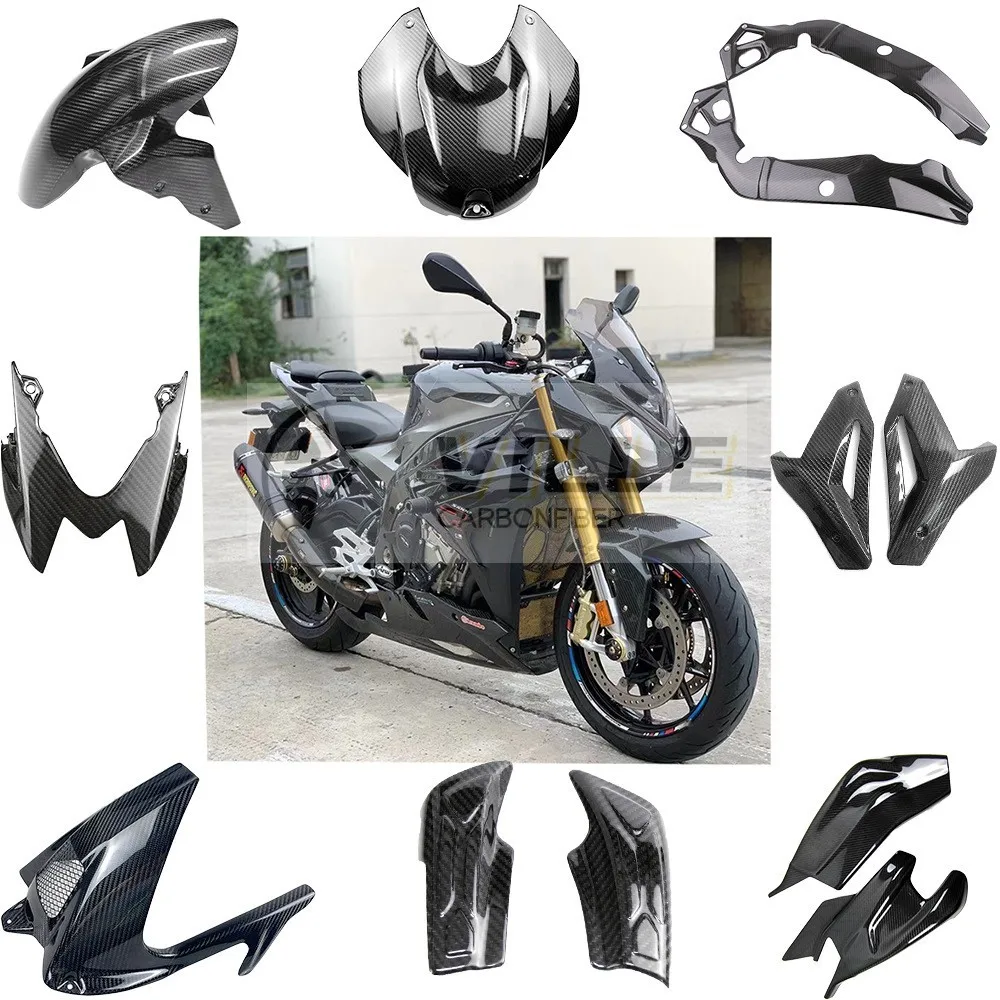 Professional Customized Full Sets Carbon Fibre Motorcycle Modified Parts Carbon Fiber Parts & Accessories for BMW S1000R S1000RR